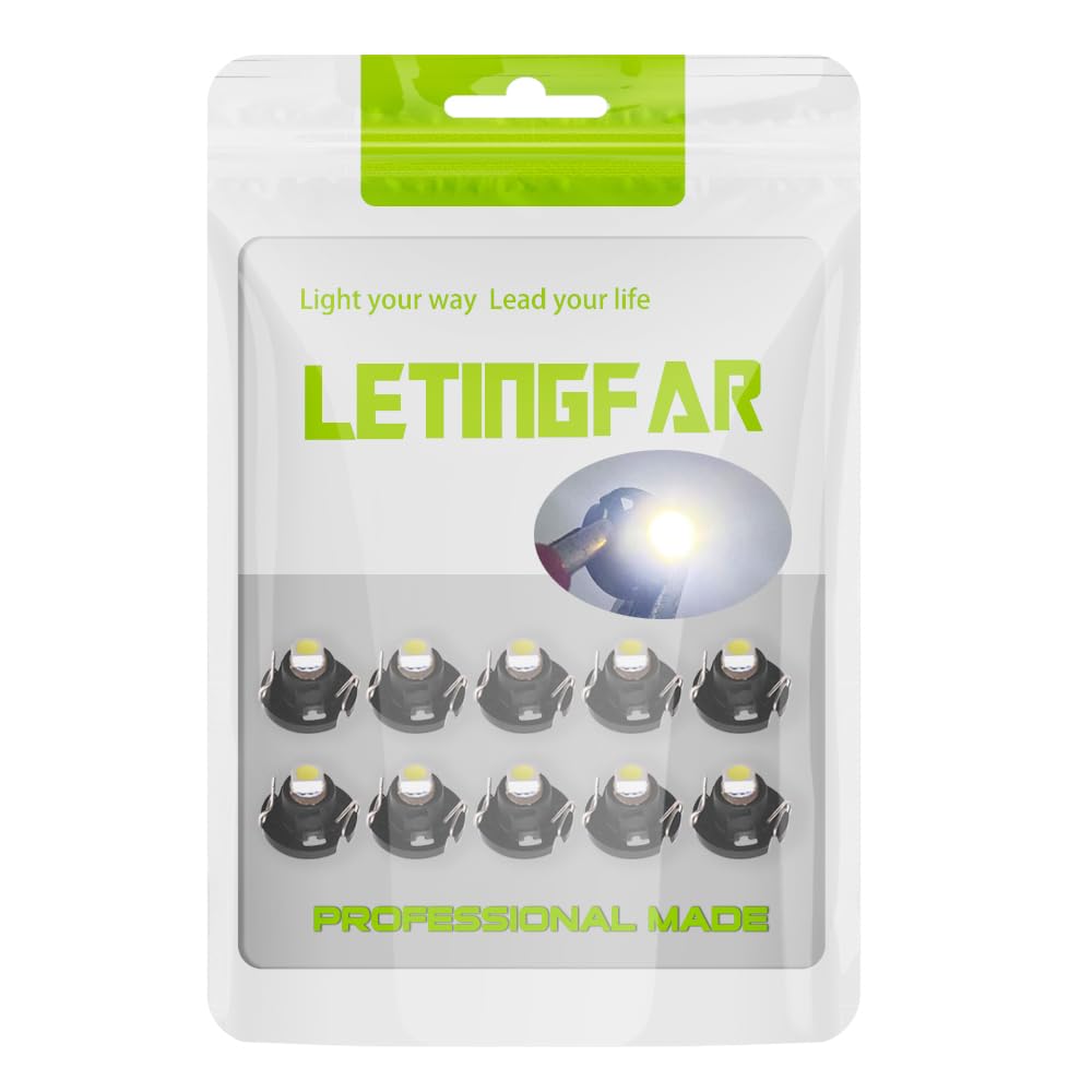 t4.2 Светодиодная рассеянная светодиодная лампа подсветки приборной панели, лампа подсветки приборов 1210 1SMD белый