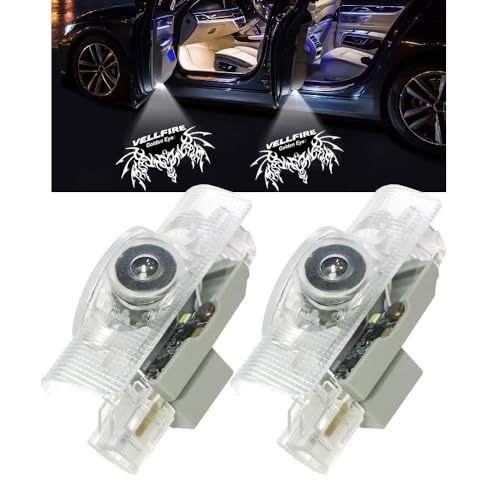 Minile Серия 20 Vellfire Серия 30 Лампа подсветки салона, Устойчивый к выцветанию свет подсветки салона, Приветственный свет двери, HD проекция логотипа, Лампа двери автомобиля, Подсветка салона